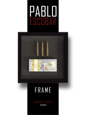 PABLO Frame - 3Bullets with $100 Stack Frame